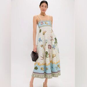 Alémais Bathhouse Sundress linen dress